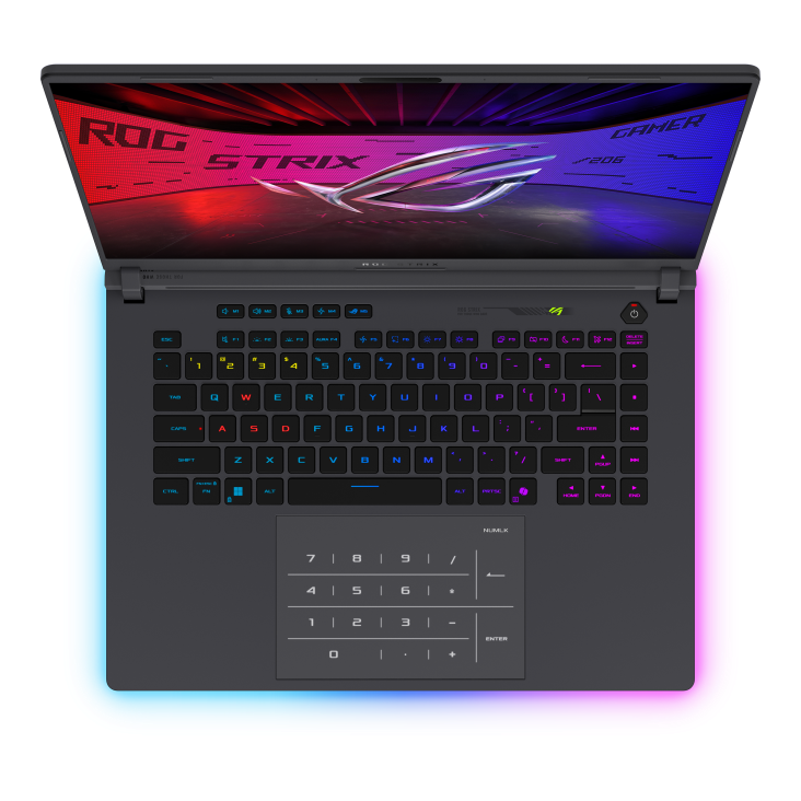 ASUS ROG Strix G16/Intel U9/32GB/1TB SSD/X7/16" 2.5K/bez OS/Eclipse Gray 