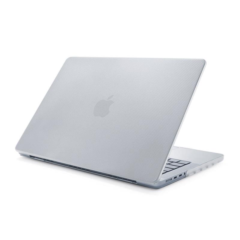 Pipetto kryt Hardshell Dots Case pre Macbook Pro 14" M1/M2//M3/M4 - Frosted  Clear 