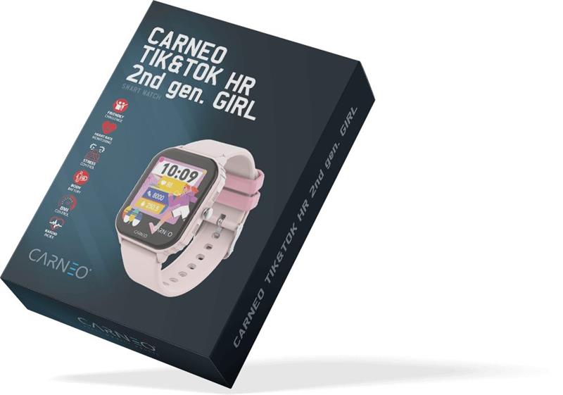 CARNEO Smart hodinky TIK&TOK HR+ 2nd gen.  dievčenský 
