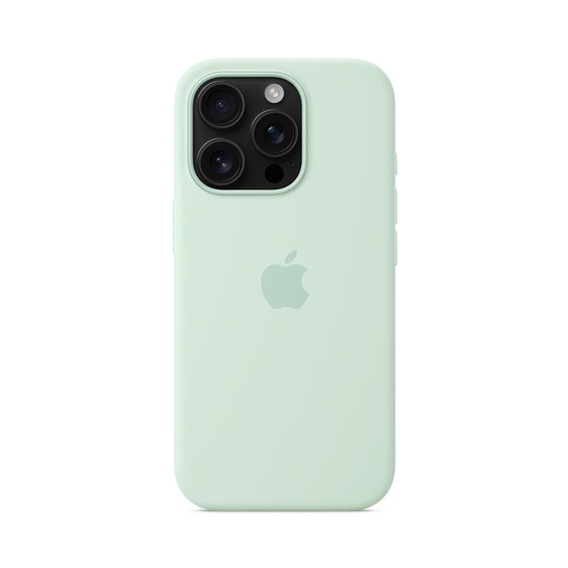 iPhone 16 Pro Silicone Case with MagSafe - Aquamarine *Rozbalený* 