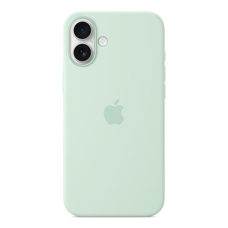 iPhone 16 Plus Silicone Case with MagSafe - Aquamarine *Rozbalený* 