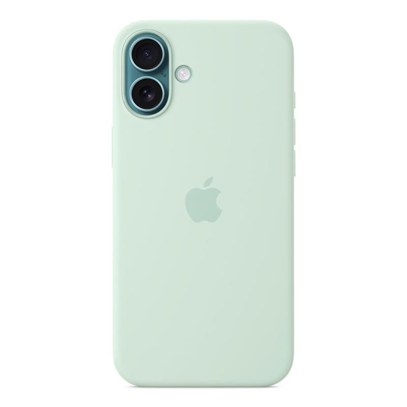 iPhone 16 Plus Silicone Case with MagSafe - Aquamarine *Rozbalený* 