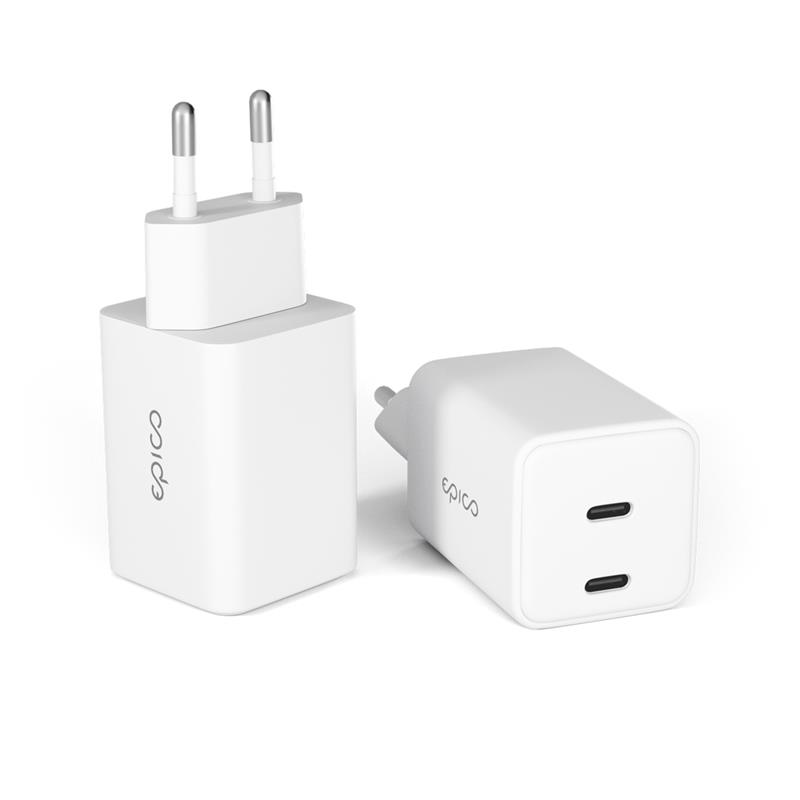 iStores by Epico Ultraboost GaN 45W sieťový adaptér EA45 - biela 