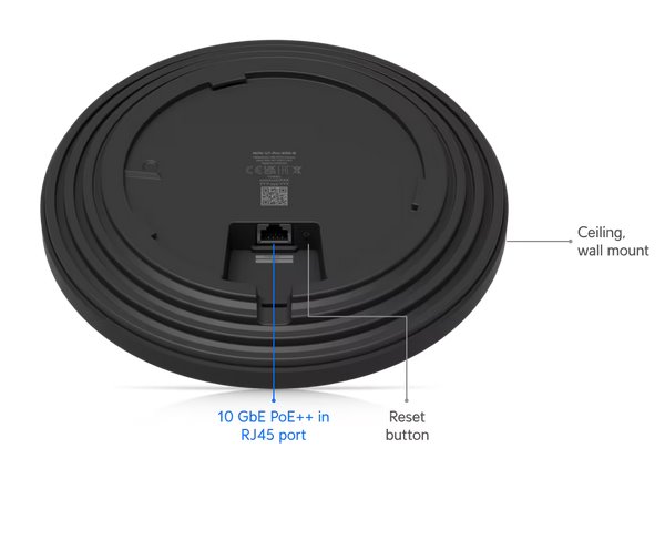 UBNT UniFi U7-Pro-XG, bez PoE adaptéru, černá 