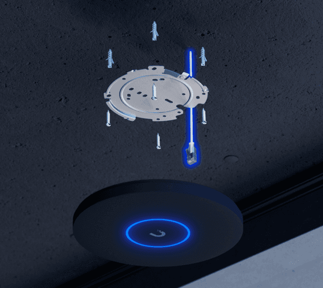 UBNT UniFi U7-Pro-XG, bez PoE adaptéru, černá 