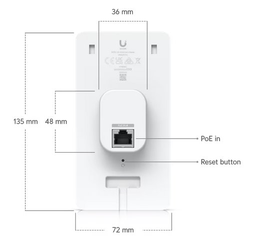 Ubiquiti UniFi Access - Intercom Viewer   odpovídací jednotka s displayem 