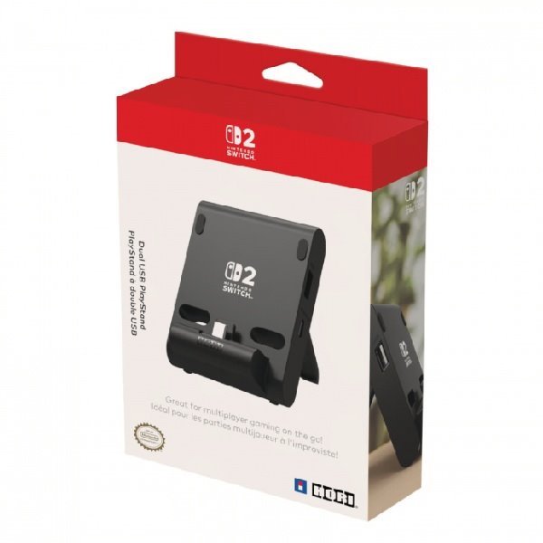 HORI Nintendo Switch 2 Dual USB PlayStand 