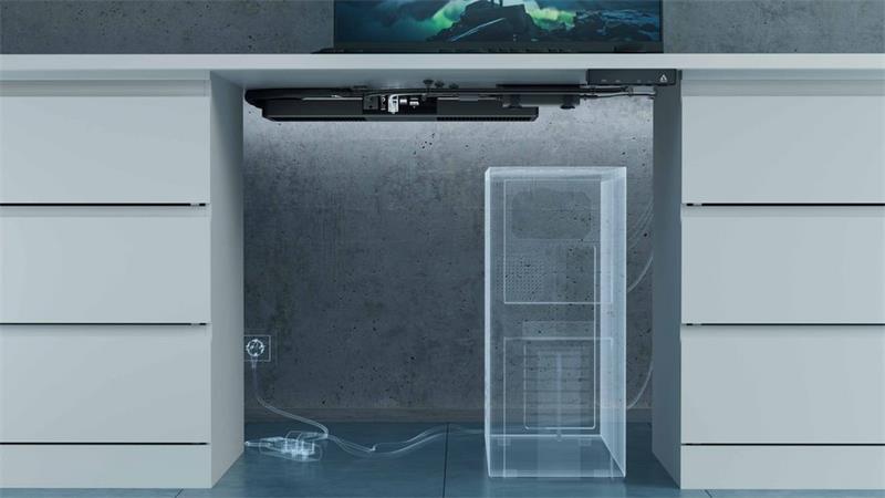 ARCTIC UnderDesk PC Senza 5700G Pro - AMD Ryzen 7 5700G, 32GB RAM, 1TB SSD, W11P 