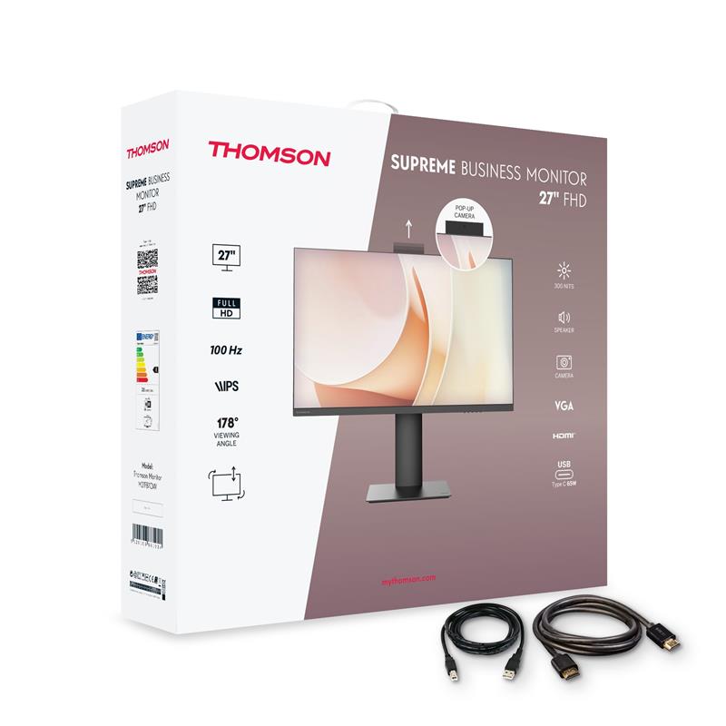 Thomson M24FB2Y14, monitor 24" FHD, 100 Hz 