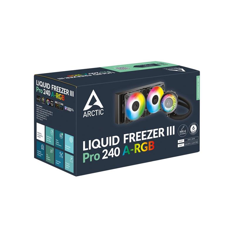 Arctic AIO Liquid cooler CPU Freezer III Pro 240 A-RGB 