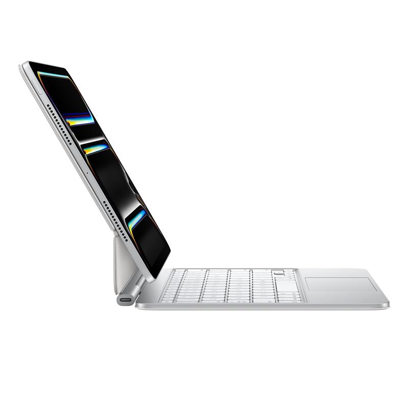 Apple Magic Keyboard pre iPad Pro 11" (M4) - Slovenská - Biela *Vystavený* 