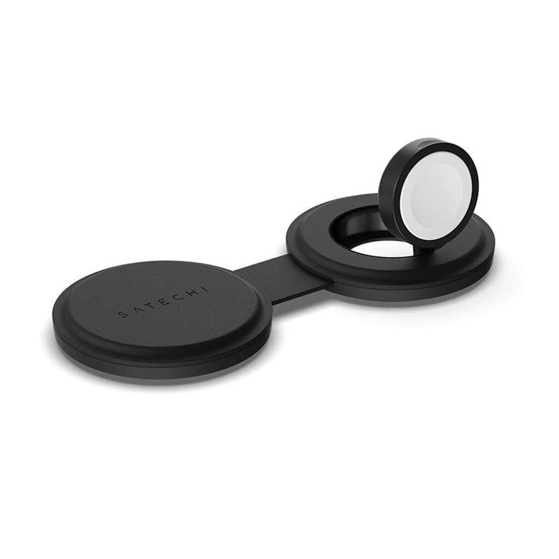 Satechi Qi2 OntheGo 2-in-1 Wireless Charger - Black 