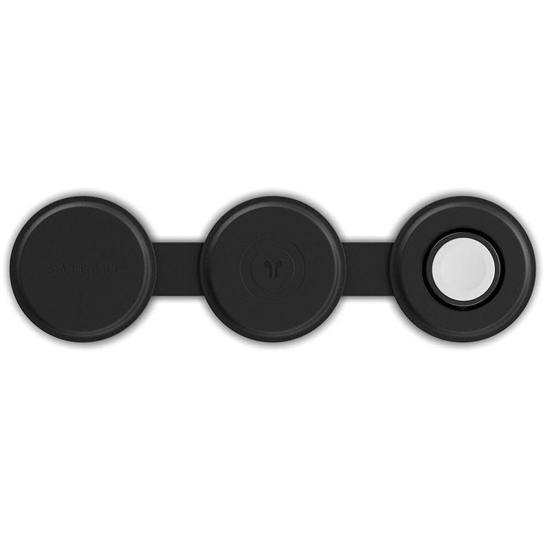 Satechi Qi2 OntheGo 3-in-1 Wireless Charger - Black 