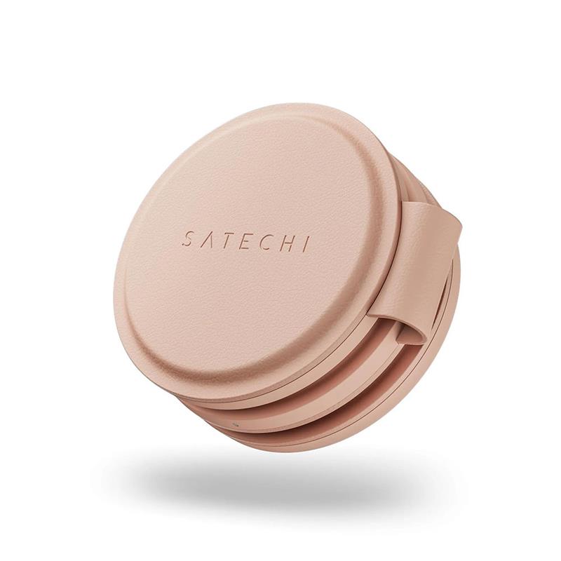 Satechi Qi2 OntheGo 3-in-1 Wireless Charger - Desert Rose 