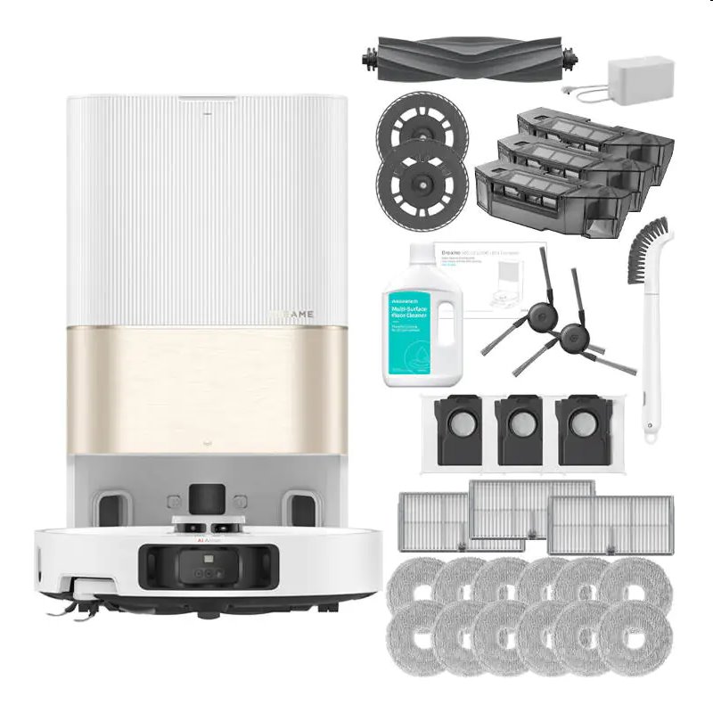 Dreame X40 Ultra Complete biely, robotický vysávač 