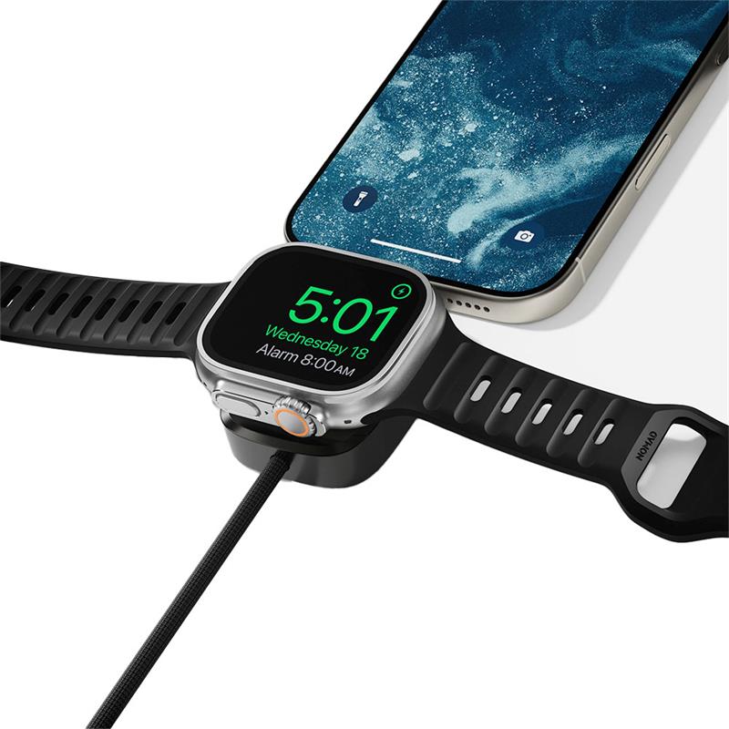 Nomad kábel Universal Cable pre Apple Watch 1.5m - Carbide 
