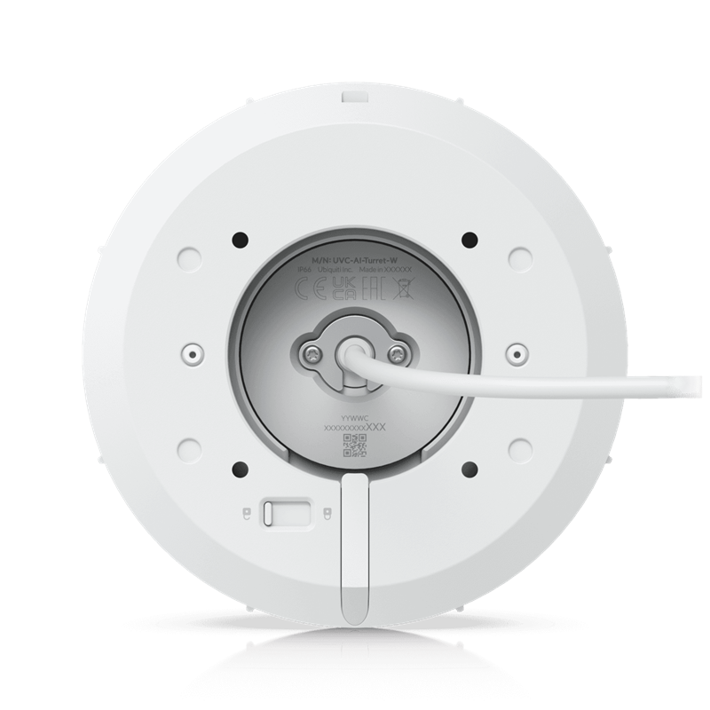 Ubiquiti UniFi Video Camera AI Turret (8MP, 3840*2160/30 sn, 134,1st) 