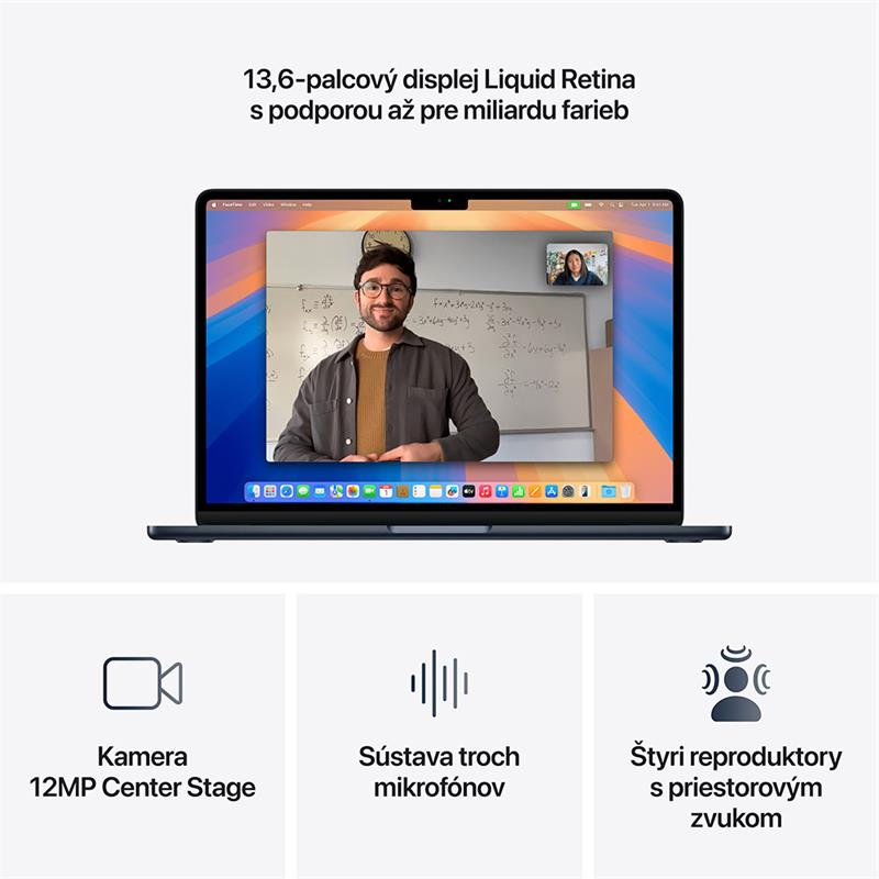 MacBook Air 13" Apple M4 10C CPU 10C GPU 16GB 512GB Nebeský modrý SK 