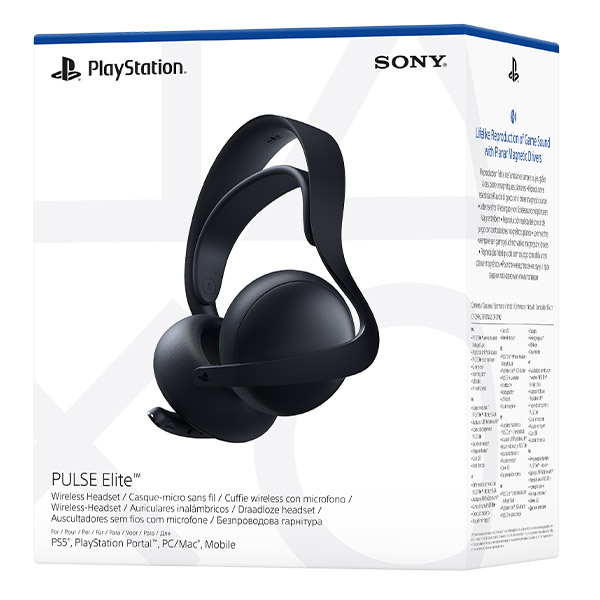 PlayStation Pulse Elite Wireless Headset, midnight black [CFI-ZWH2] 