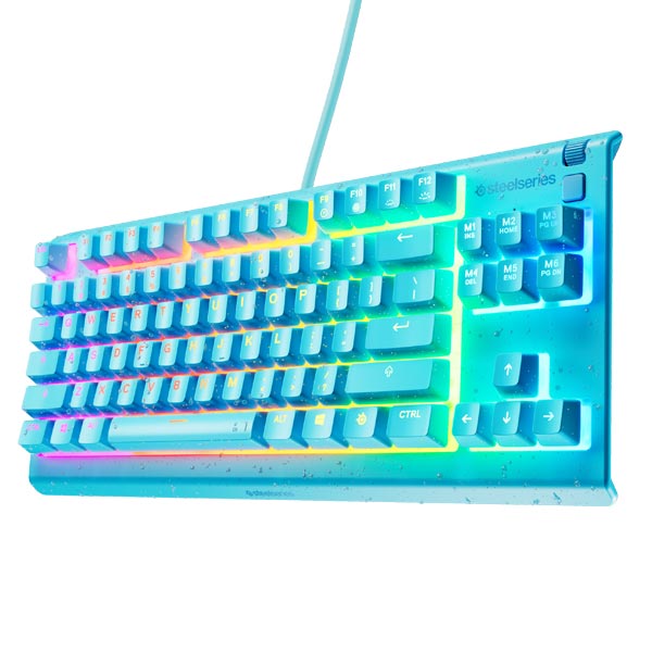 SteelSeries Apex 3 TKL US, aqua 