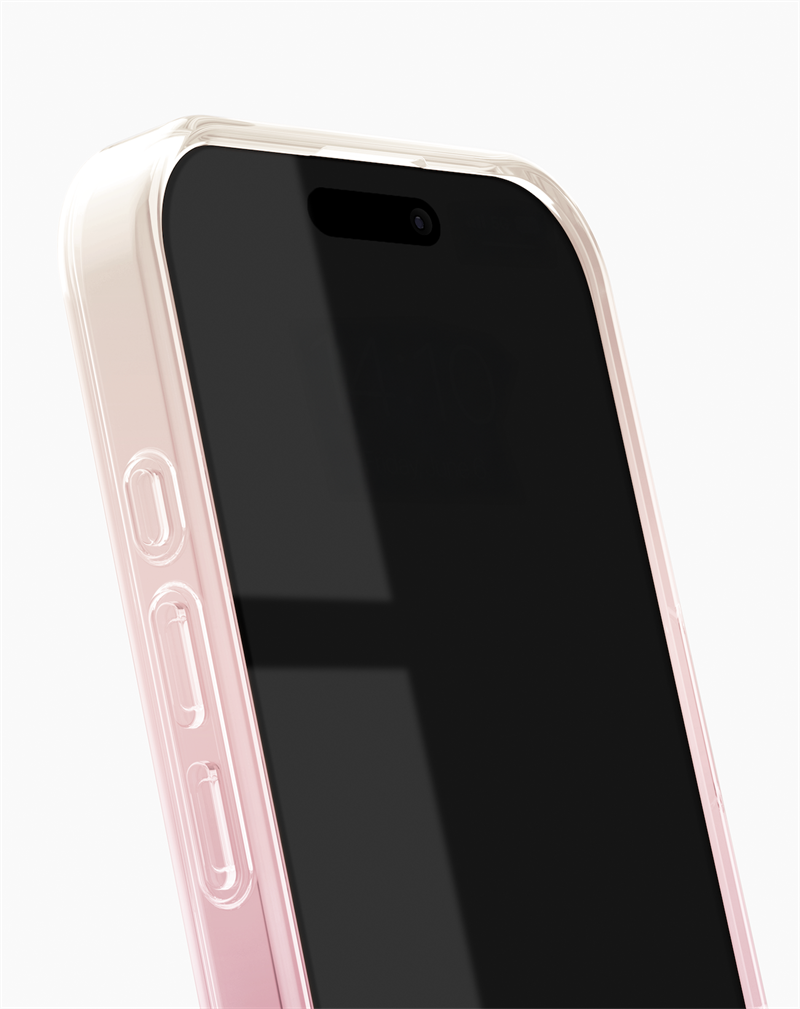 iDeal Fashion Clear Case MagSafe iPhone 16 Pro Rose Blush 
