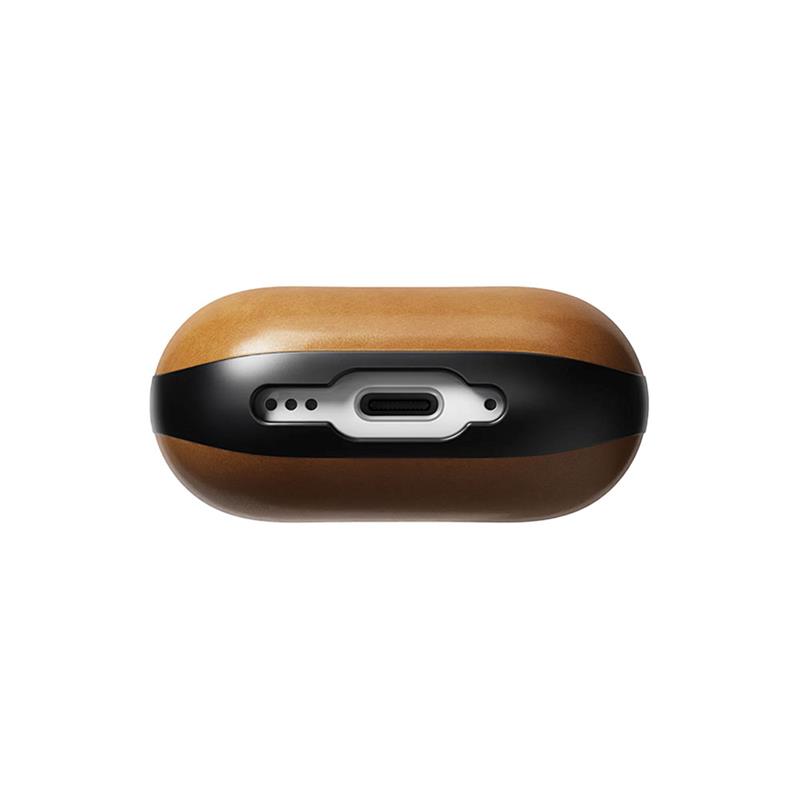 Nomad puzdro Leather Case pre Apple Airpods 4/5 - English Tan 