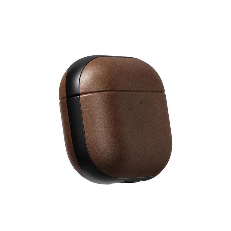 Nomad puzdro Leather Case pre Apple Airpods 4/5 - Brown 