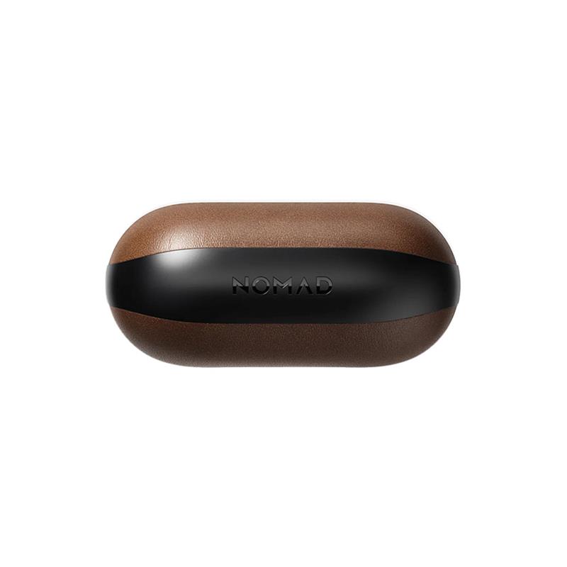 Nomad puzdro Leather Case pre Apple Airpods 4/5 - Brown 