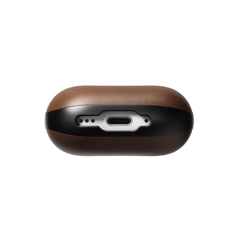 Nomad puzdro Leather Case pre Apple Airpods 4/5 - Brown 