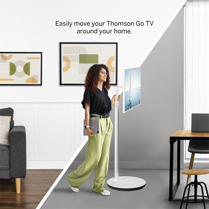Thomson Go TV - 32" Android HD TV, Dolby Audio, 5000 mAh, Google Voice 