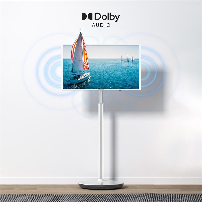 Thomson Go TV - 32" Android HD TV, Dolby Audio, 5000 mAh, Google Voice 