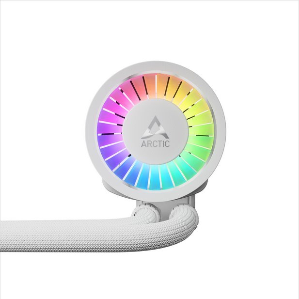 Arctic chladič CPU Liquid Freezer III Pro 420 A-RGB (White) 