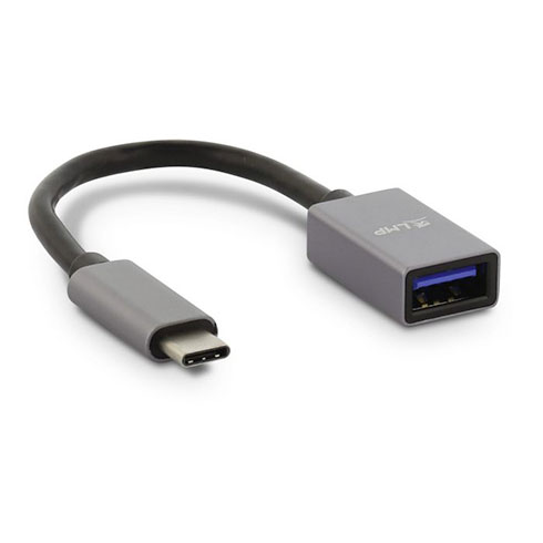 LMP adaptér USB-C to USB-A - Space Gray Aluminium 