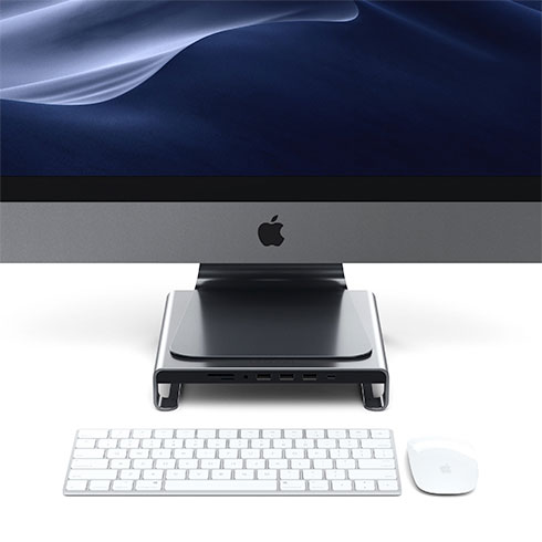 Satechi stojan USB-C Monitor Stand Hub pre iMac - Space Gray 