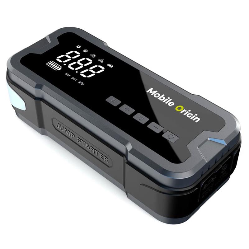Mobile Origin Powerbank JumpStarter and Air Compressor CA01 - Black 