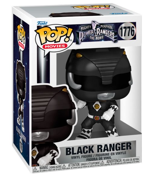 POP! Movies: Black Ranger (Mighty Morphin Power Rangers) 
