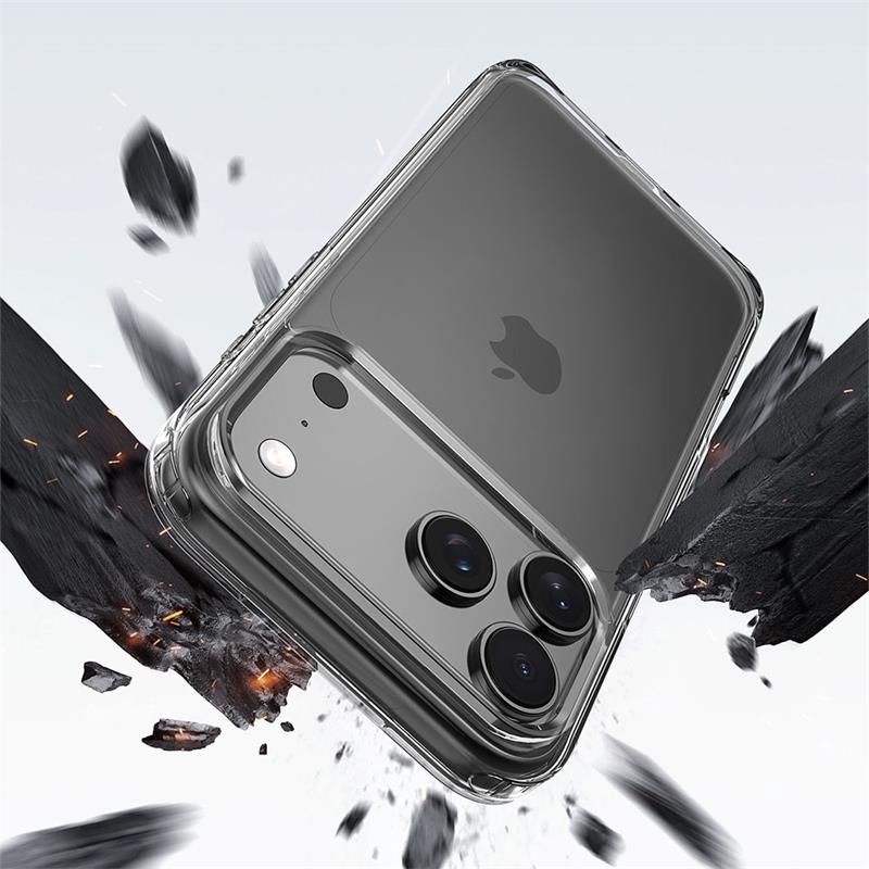 Devia kryt Pure Clear Shockproof Case pre iPhone Air - Clear 