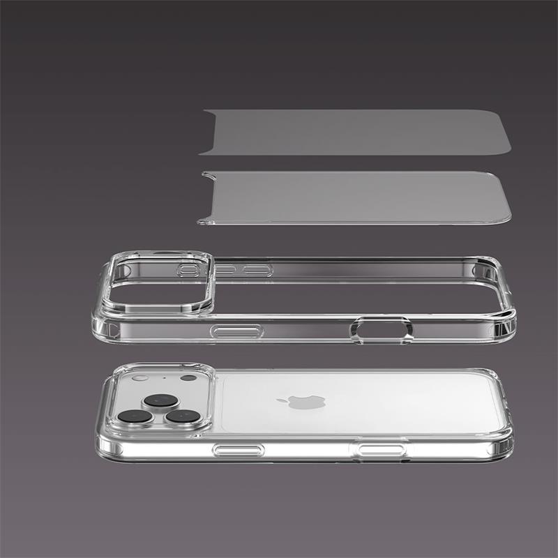 Devia kryt Pure Clear Shockproof Case pre iPhone Air - Clear 