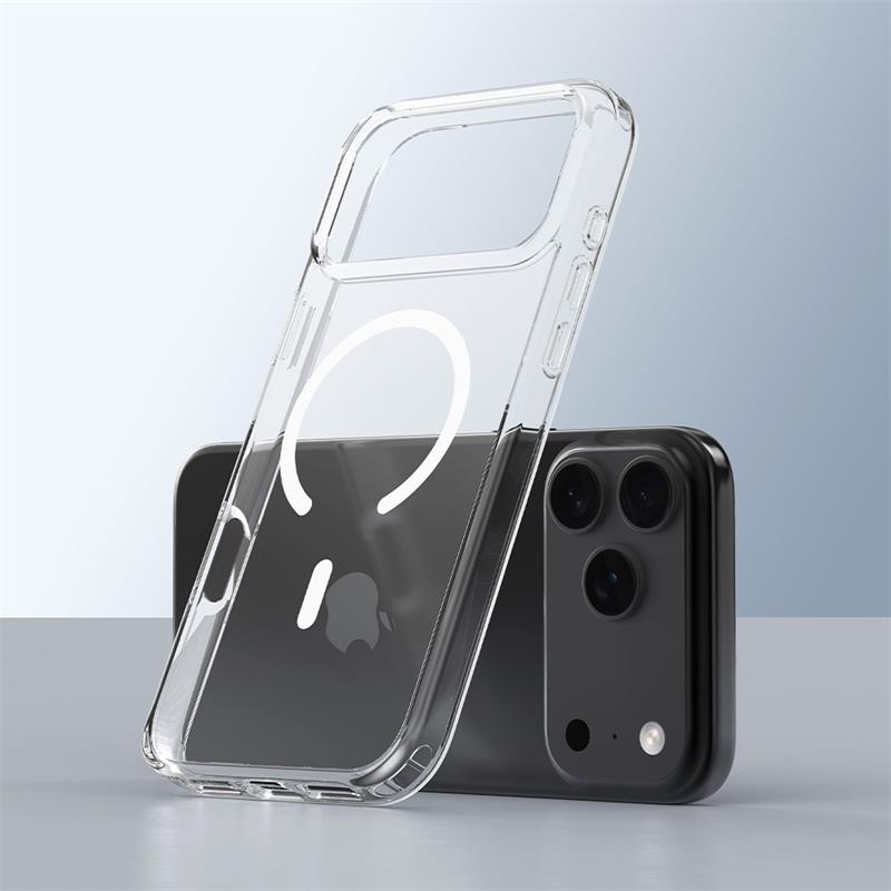 Devia kryt Pure Clear Shockproof Magnertic Case pre iPhone Air - Clear 