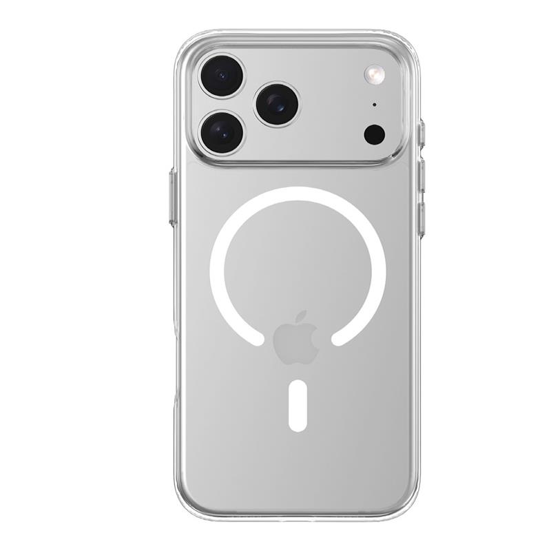 Comma kryt Glass Series Magnetic Case pre iPhone 17 Pro Max - Clear 