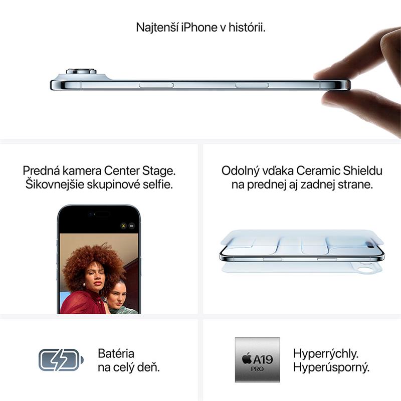 iPhone Air 1TB Vesmírna čierna 