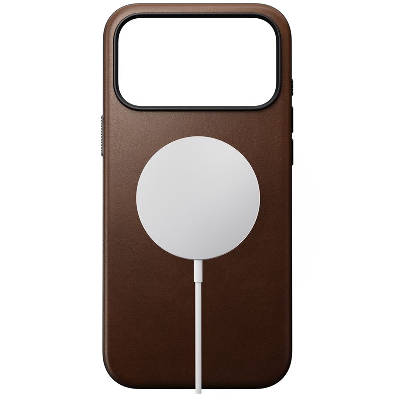 Nomad kryt Modern Leather Case Magsafe pre iPhone 17 Pro Max - Brown 
