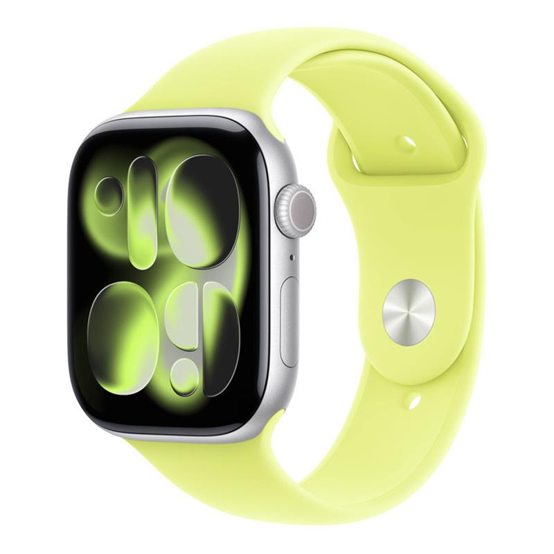 Apple Watch 46mm Neon Yellow Sport Band - M/L 