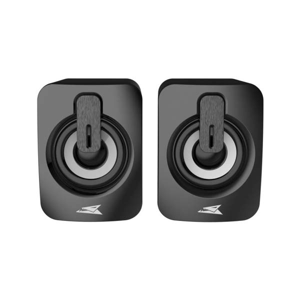 Baracuda 2.2 SEASHELL speakers LED, black 
