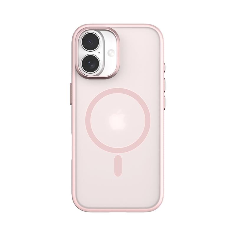 Comma kryt Joy Elegant Series Magnetic Case pre iPhone 17 - Pink Purple 