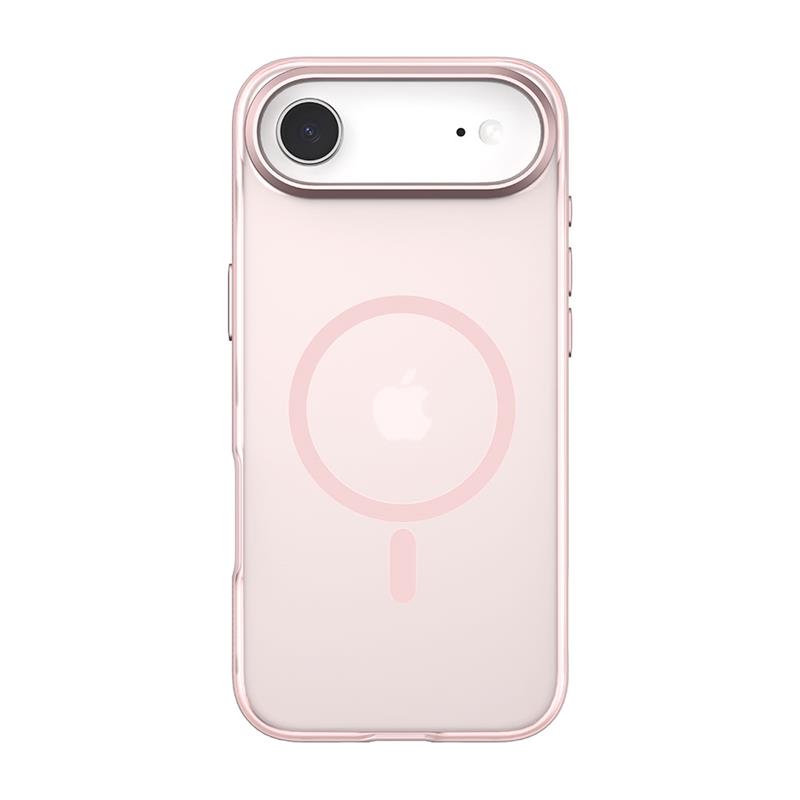 Comma kryt Joy Elegant Series Magnetic Case pre iPhone Air - Pink Gold 