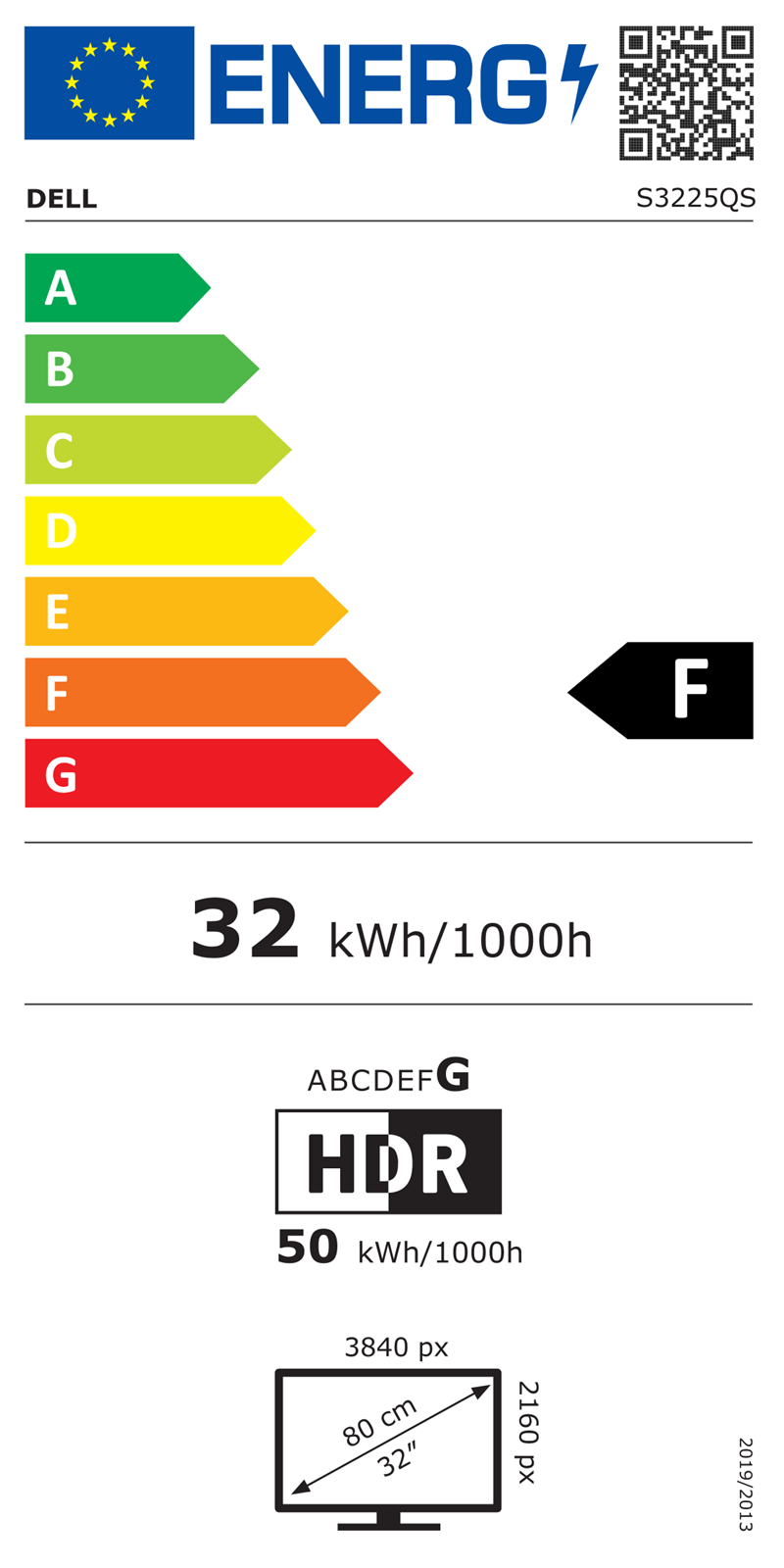  Dell 32 Plus 4K Monitor - S3225QS 