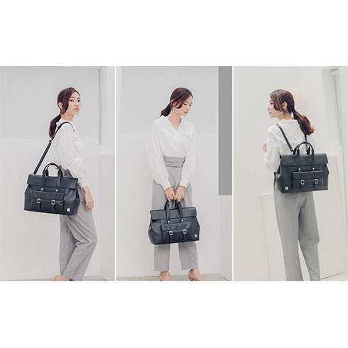 Moshi taška Treya Lite Backpack Satchel/Backpack - Jet Black