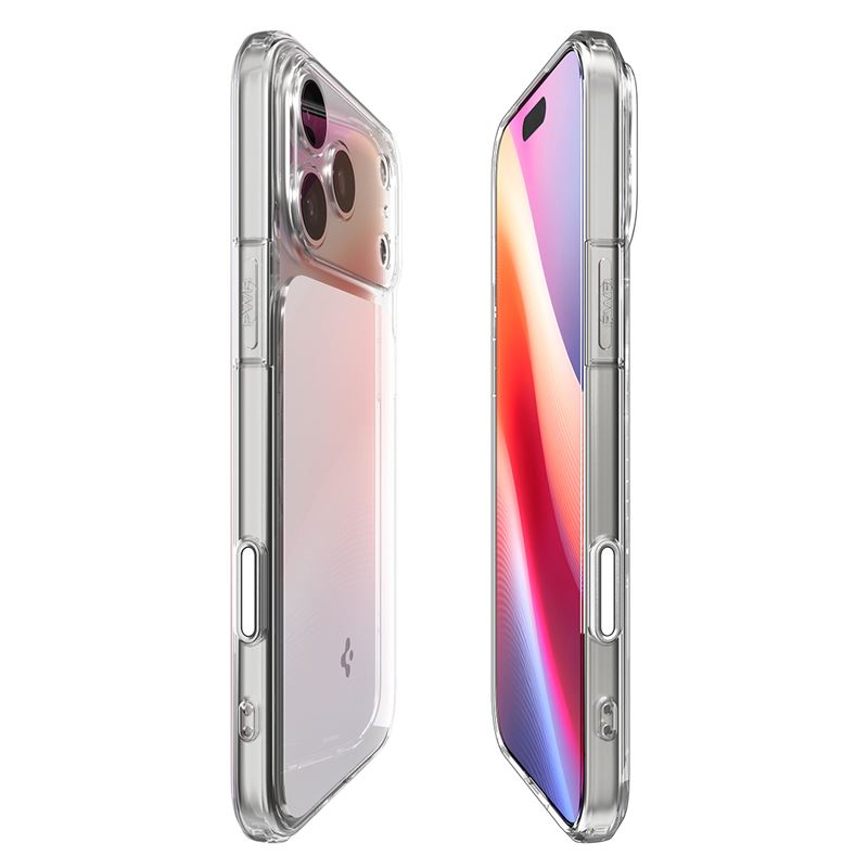 Spigen kryt Ultra Hybrid T Magsafe pre iPhone 17 Pro Max - Glossy White 