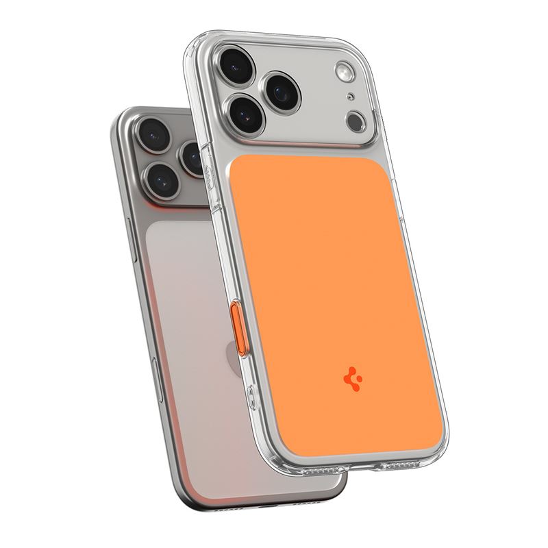 Spigen kryt Ultra Hybrid T Magsafe pre iPhone 17 Pro Max - Glossy Orange 